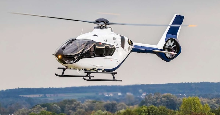 Book a Airbus Helicopter H135 to fly from Marseille to St Tropez La Môle