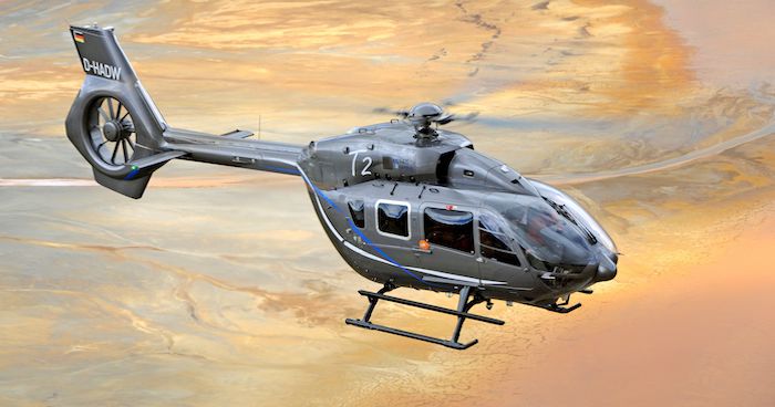 Book a Airbus Helicopter H145 to fly from Nice to St Tropez La Môle